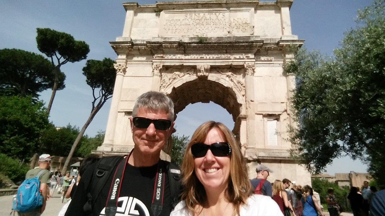 2016-05-28 Rome - Roman Forum - Arch of Titus 03