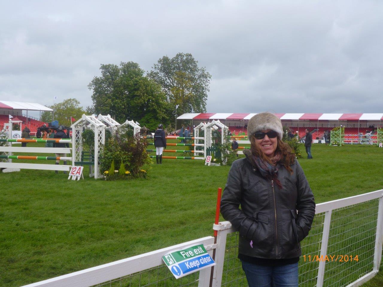 Badminton - Showjumping Arena