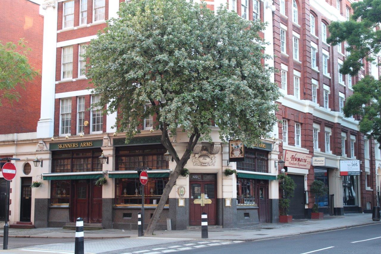 Skinner&#039;s Arms Pub in Bloomsbury