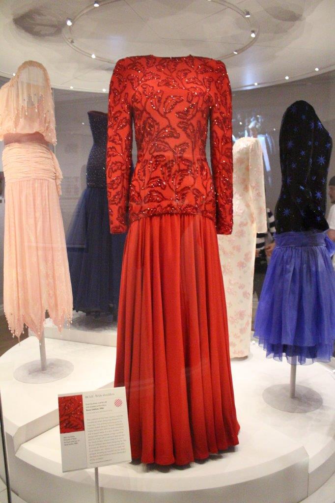 Royal Gowns on Display at Kensington Palace